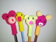Crochet Pen toppers